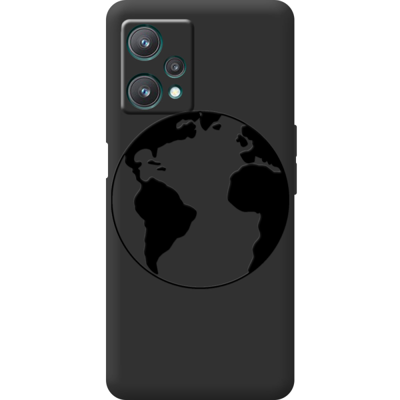 Черный чехол BoxFace Realme 9 Pro Earth