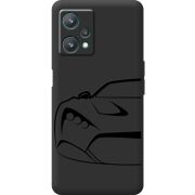 Черный чехол BoxFace Realme 9 Pro Sportcar