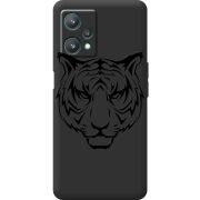 Черный чехол BoxFace Realme 9 Pro Tiger