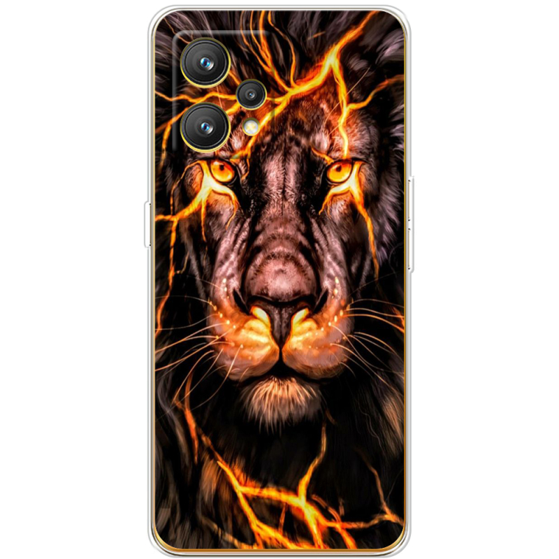 Чехол BoxFace Realme 9 Fire Lion