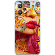 Чехол BoxFace Realme 9 Yellow Girl Pop Art