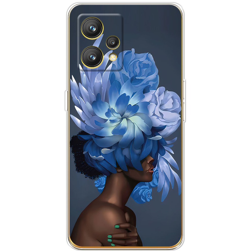 Чехол BoxFace Realme 9 Exquisite Blue Flowers