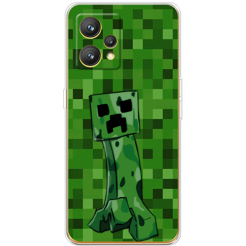 Чехол BoxFace Realme 9 Minecraft Creeper