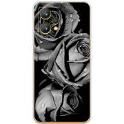 Чехол BoxFace Realme 9 Black and White Roses