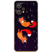 Чехол BoxFace Realme 9 Fox-Astronauts