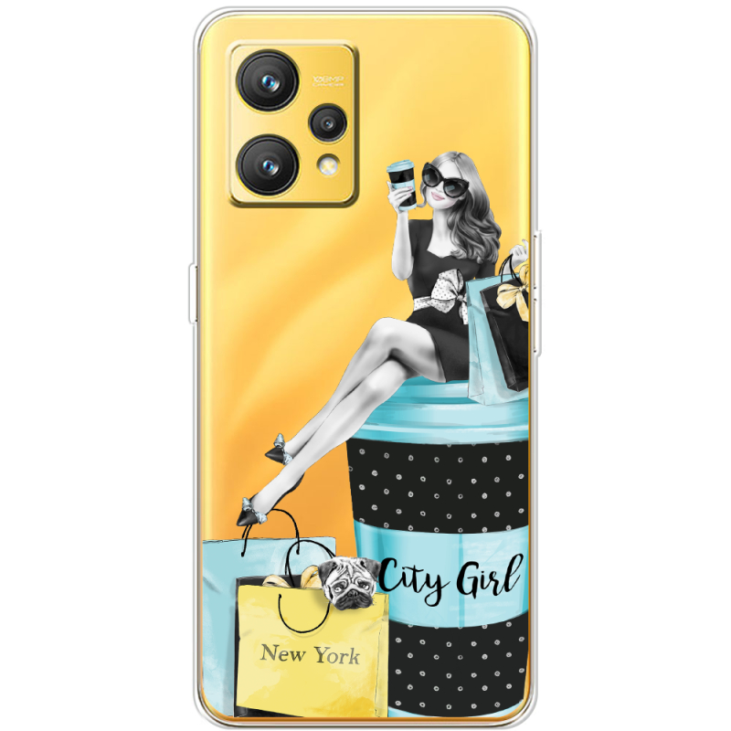 Прозрачный чехол BoxFace Realme 9 City Girl