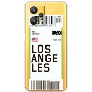 Прозрачный чехол BoxFace Realme 9 Ticket Los Angeles