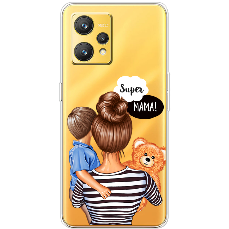 Прозрачный чехол BoxFace Realme 9 Super Mama and Son