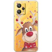 Прозрачный чехол BoxFace Realme 9 Winter Deer