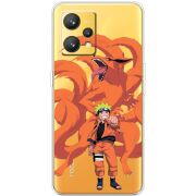 Прозрачный чехол BoxFace Realme 9 Naruto and Kurama