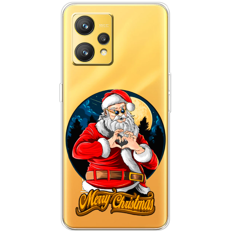 Прозрачный чехол BoxFace Realme 9 Cool Santa