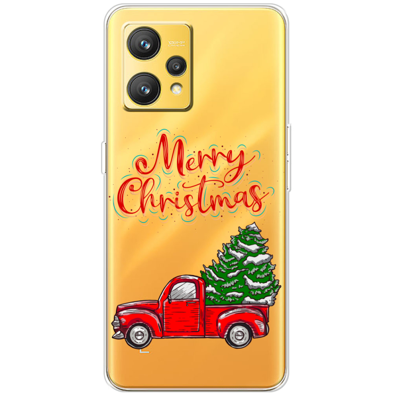 Прозрачный чехол BoxFace Realme 9 Holiday Car