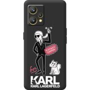 Черный чехол BoxFace Realme 9 For Karl