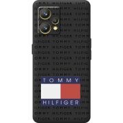 Черный чехол BoxFace Realme 9 Tommy Print