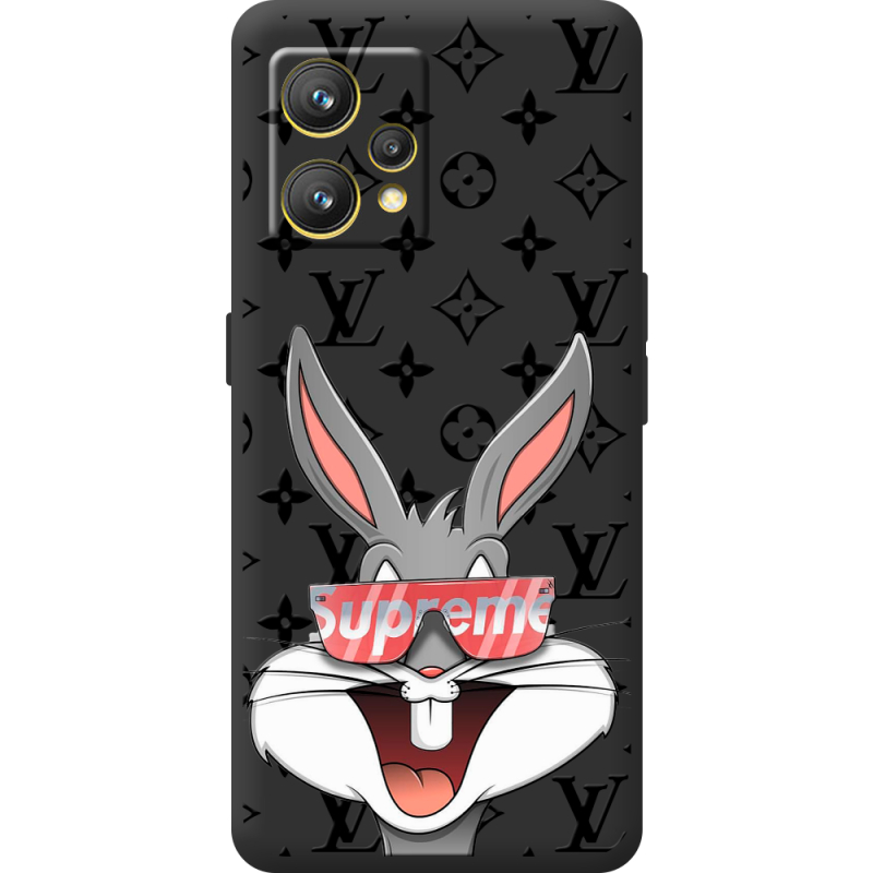 Черный чехол BoxFace Realme 9 looney bunny