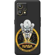 Черный чехол BoxFace Realme 9 NASA Spaceship