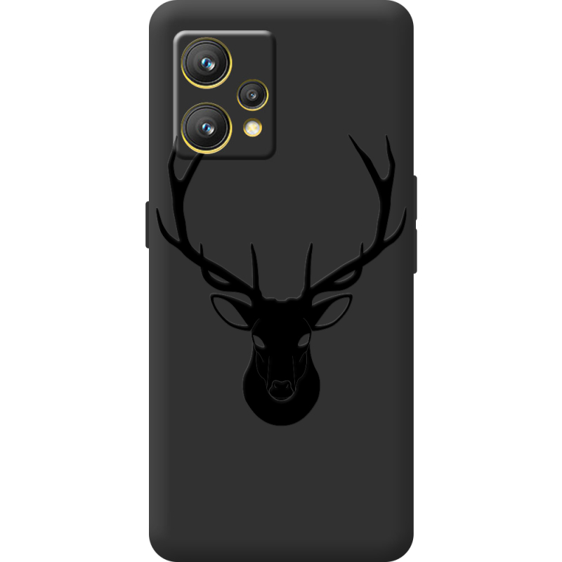 Черный чехол BoxFace Realme 9 Deer