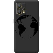 Черный чехол BoxFace Realme 9 Earth