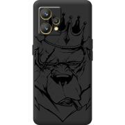 Черный чехол BoxFace Realme 9 Bear King