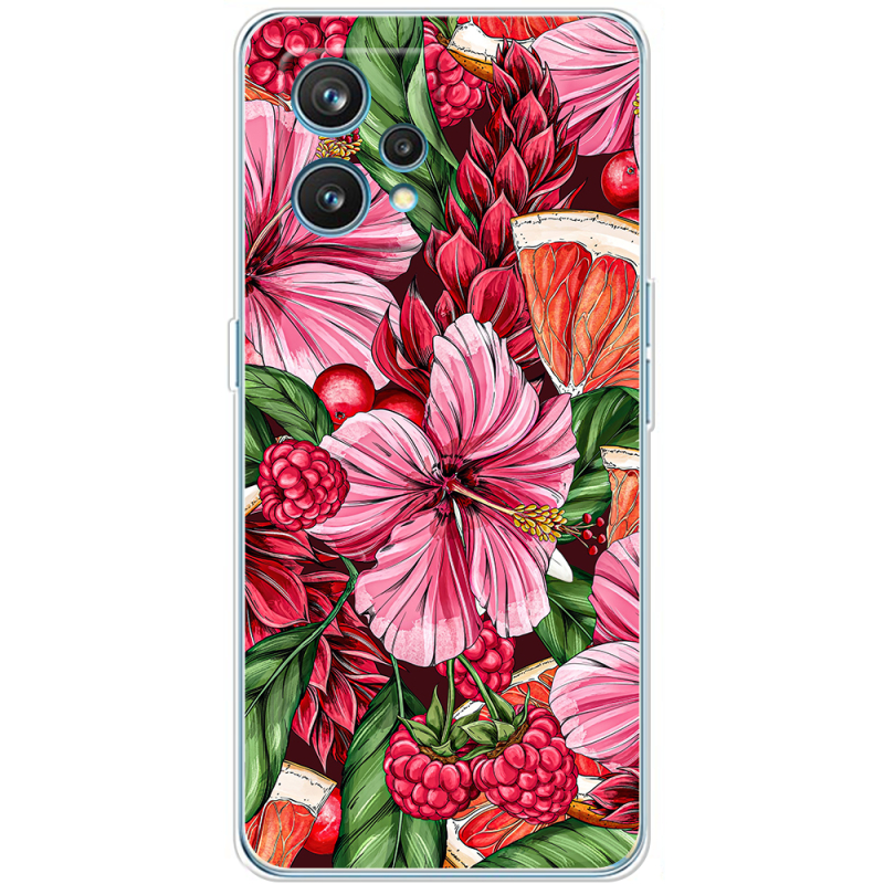 Чехол BoxFace Realme 9 Pro Plus Tropical Flowers