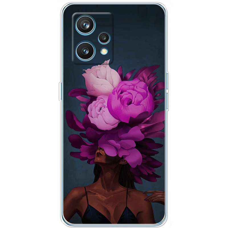 Чехол BoxFace Realme 9 Pro Plus Exquisite Purple Flowers