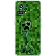 Чехол BoxFace Realme 9 Pro Plus Minecraft Creeper