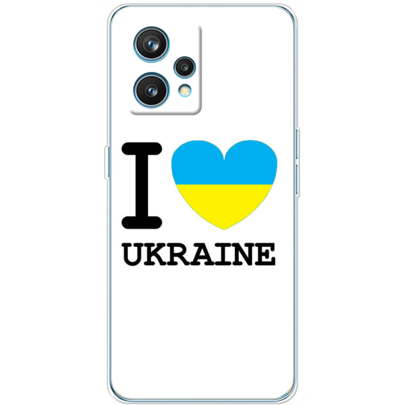 Чехол BoxFace Realme 9 Pro Plus I love Ukraine