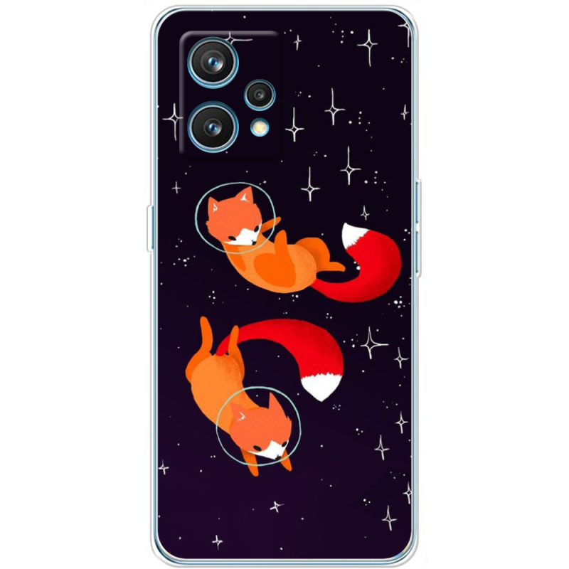 Чехол BoxFace Realme 9 Pro Plus Fox-Astronauts