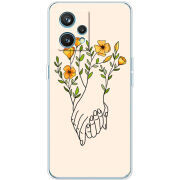 Чехол BoxFace Realme 9 Pro Plus Flower Hands