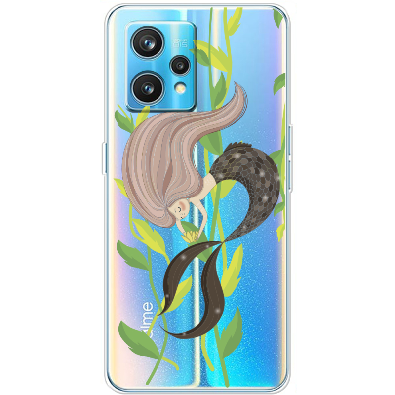 Прозрачный чехол BoxFace Realme 9 Pro Plus Cute Mermaid