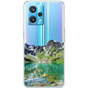 Прозрачный чехол BoxFace Realme 9 Pro Plus Green Mountain