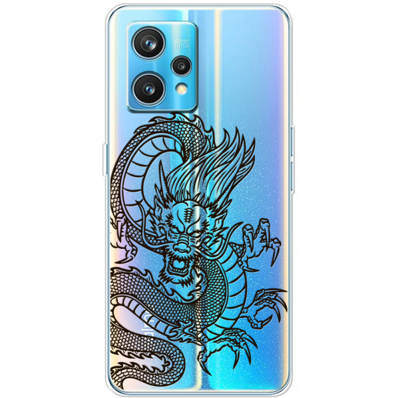 Прозрачный чехол BoxFace Realme 9 Pro Plus Chinese Dragon