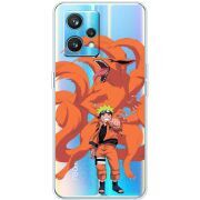 Прозрачный чехол BoxFace Realme 9 Pro Plus Naruto and Kurama