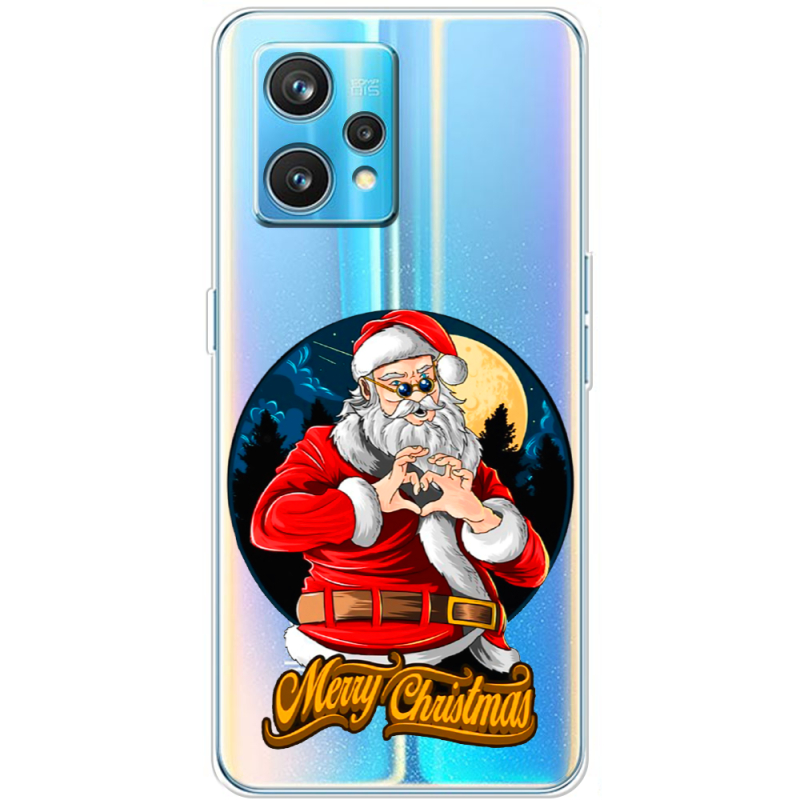 Прозрачный чехол BoxFace Realme 9 Pro Plus Cool Santa