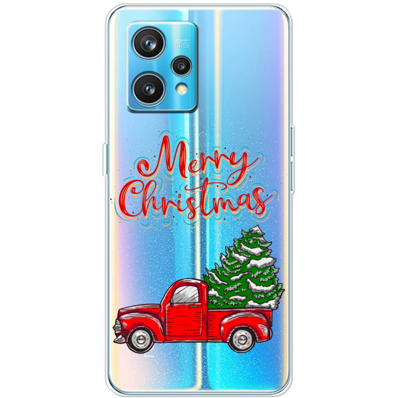 Прозрачный чехол BoxFace Realme 9 Pro Plus Holiday Car