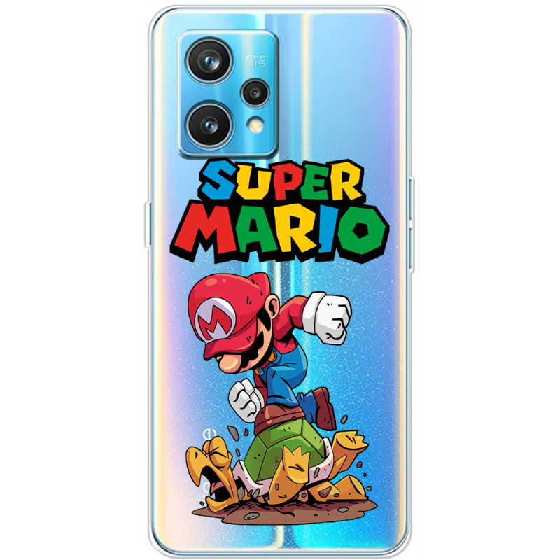 Прозрачный чехол BoxFace Realme 9 Pro Plus Super Mario