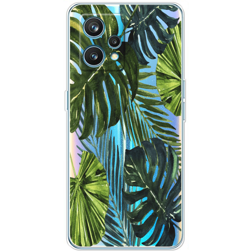 Прозрачный чехол BoxFace Realme 9 Pro Plus Palm Tree
