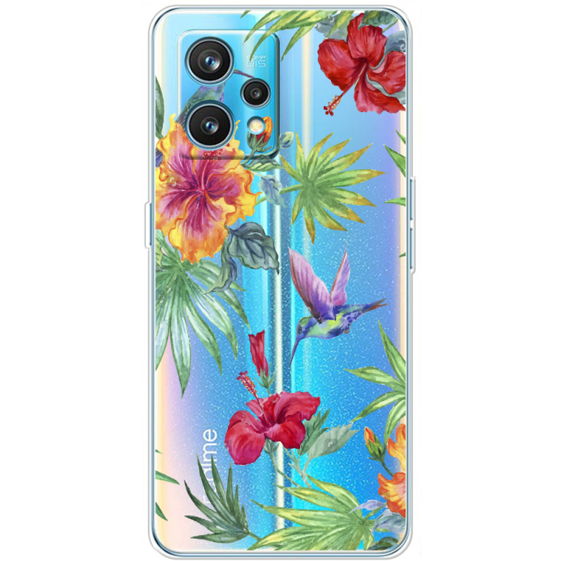 Прозрачный чехол BoxFace Realme 9 Pro Plus Tropical