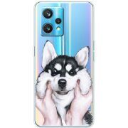 Прозрачный чехол BoxFace Realme 9 Pro Plus Husky