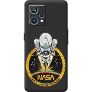 Черный чехол BoxFace Realme 9 Pro Plus NASA Spaceship