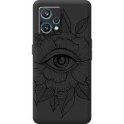 Черный чехол BoxFace Realme 9 Pro Plus Eye