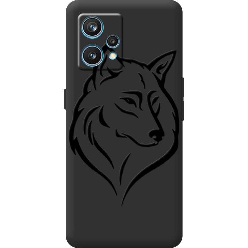 Черный чехол BoxFace Realme 9 Pro Plus Wolf