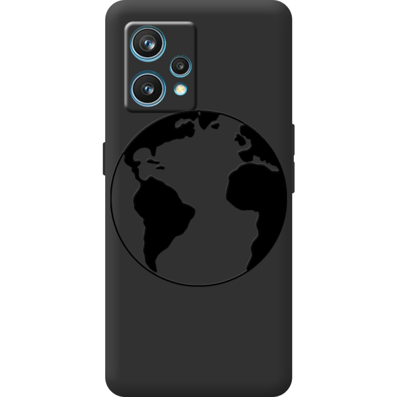 Черный чехол BoxFace Realme 9 Pro Plus Earth