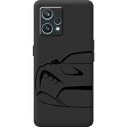 Черный чехол BoxFace Realme 9 Pro Plus Sportcar