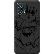 Черный чехол BoxFace Realme 9 Pro Plus Bear King