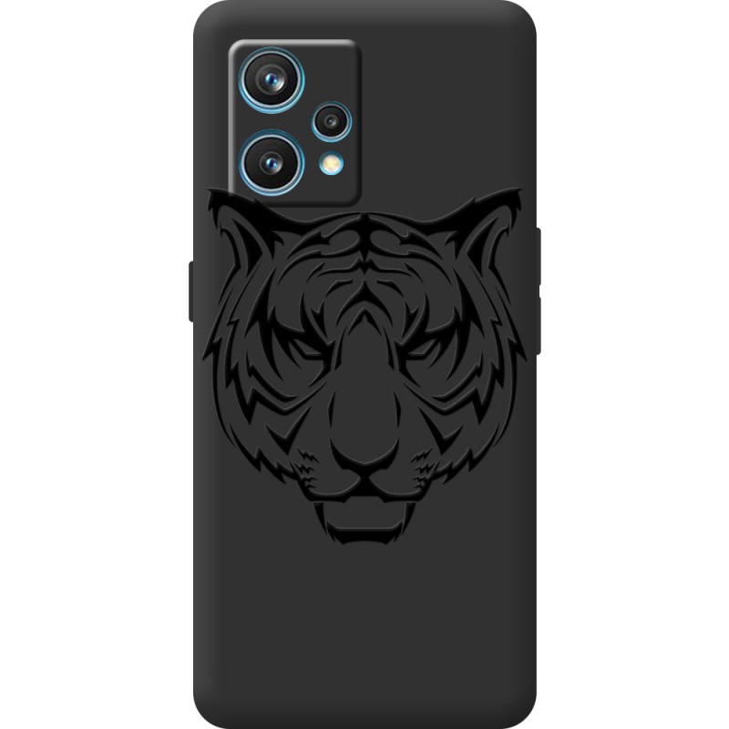 Черный чехол BoxFace Realme 9 Pro Plus Tiger