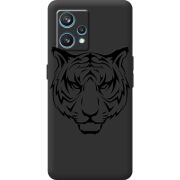 Черный чехол BoxFace Realme 9 Pro Plus Tiger