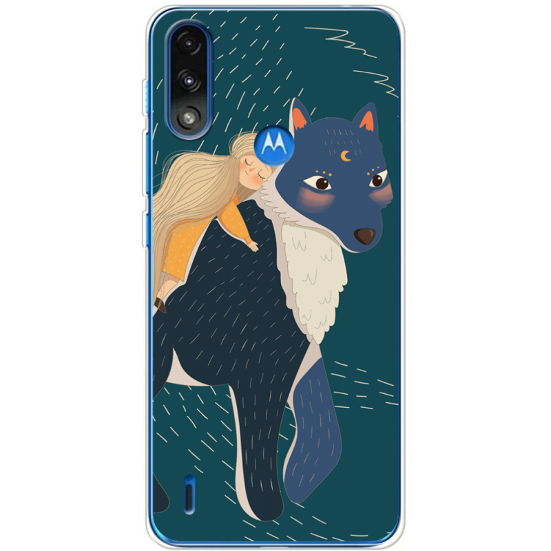 Чехол BoxFace Motorola E7 Power Fantasy Print