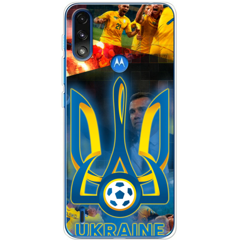 Чехол BoxFace Motorola E7 Power UA national team