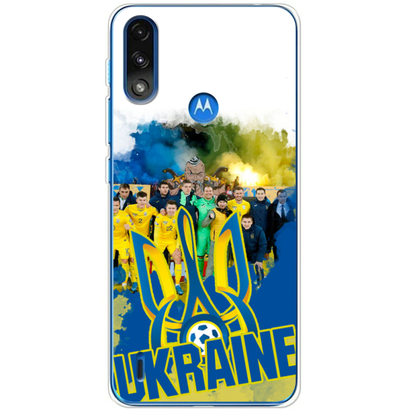 Чехол BoxFace Motorola E7 Power Ukraine national team